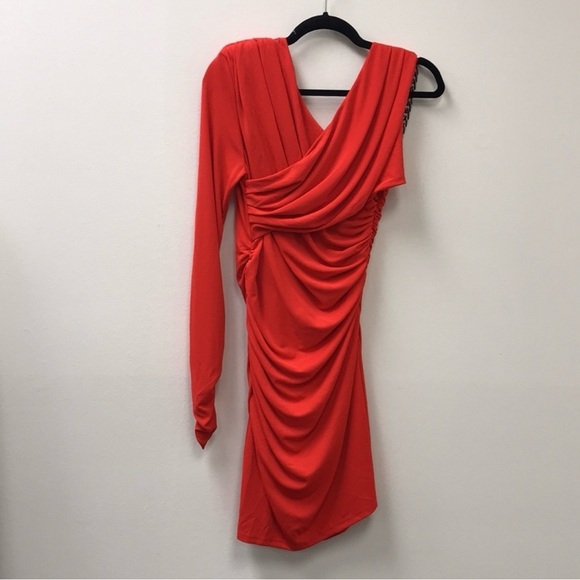 DUNDAS x REVOLVE Siouxsie Mini Dress in Red - Picture 4 of 7